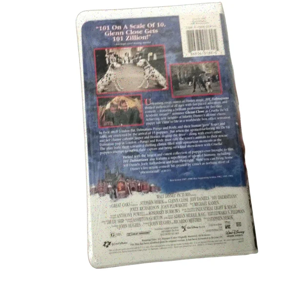Disney 101 Dalmatians VHS 1997 Clam Shell‎ Factory Sealed - Picture 2 of 3